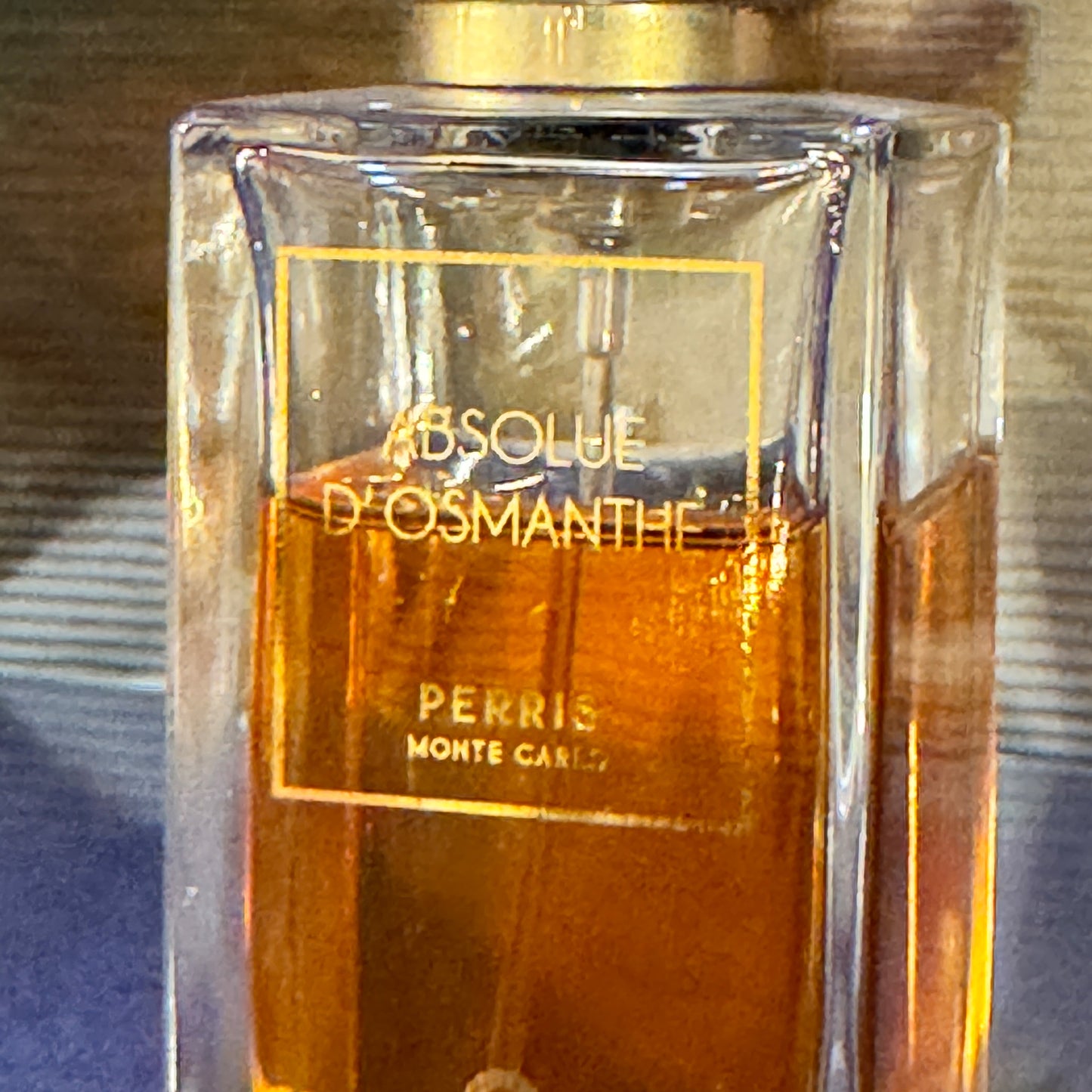 Archive Perfume / Absolue d'Osmanthe extrait from Perris Monte Carlo / 70% full approx / Without box / Circa 2016