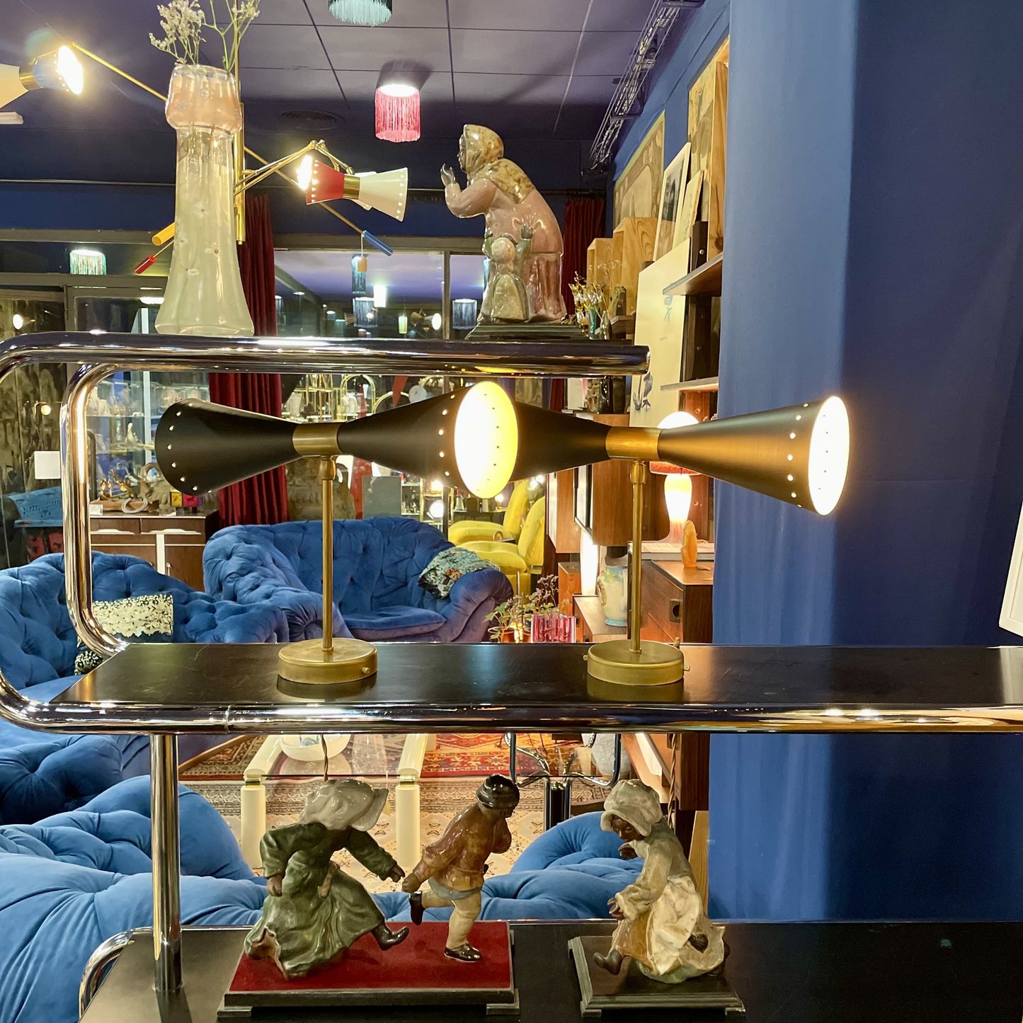 "Diabolo" Wall Sconce – Vintage Italian Design Stilnovo