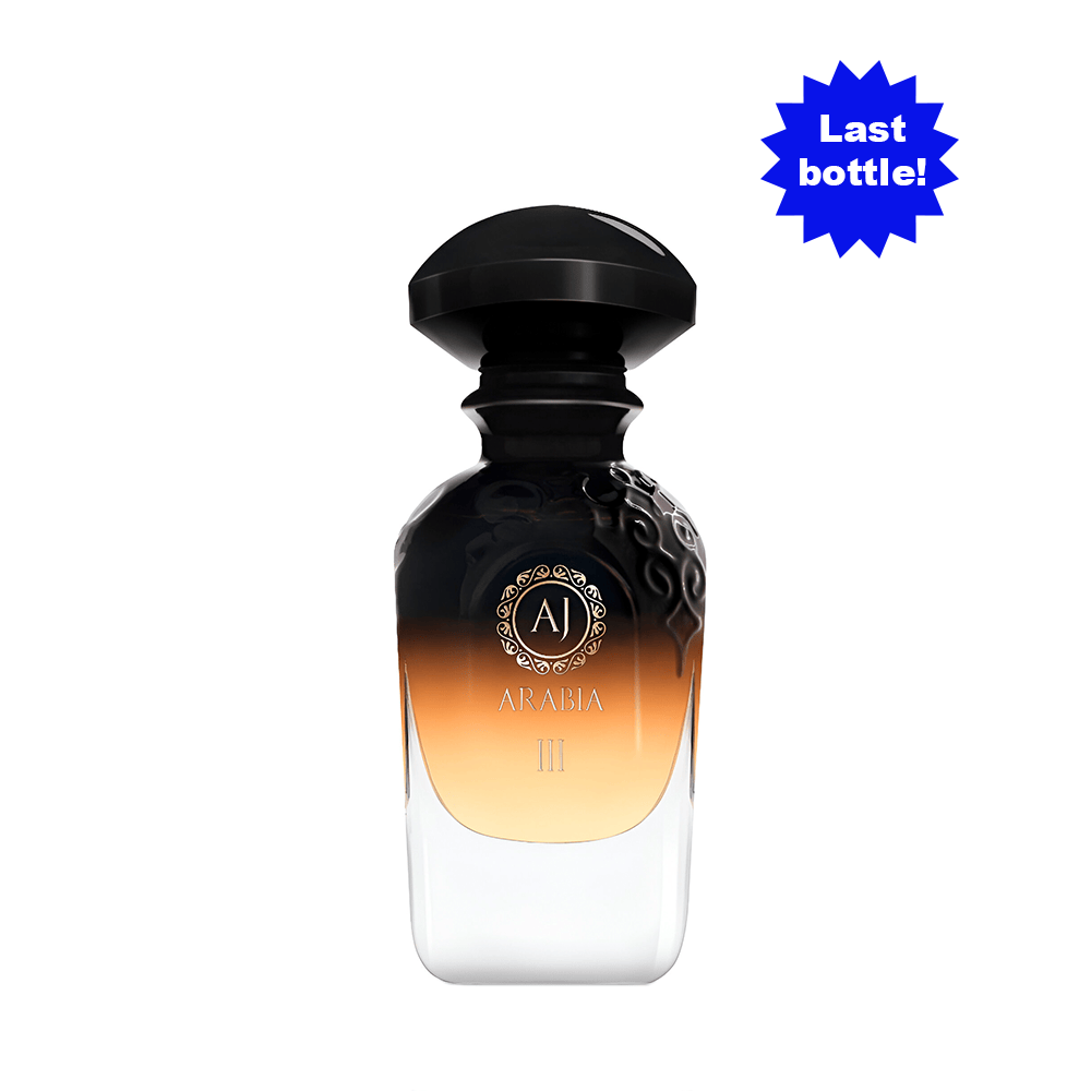 Black III / 50ml / Widian / AJ ARABIA / D15GA1 / Circa 2016