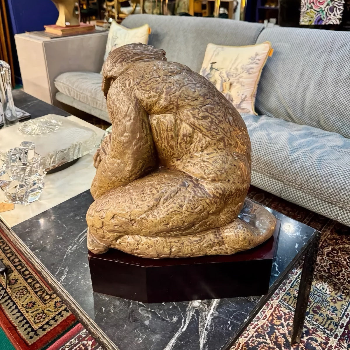 José Puche 'The Thinker' Lladró Sculpture, Limited Edition, 1980s