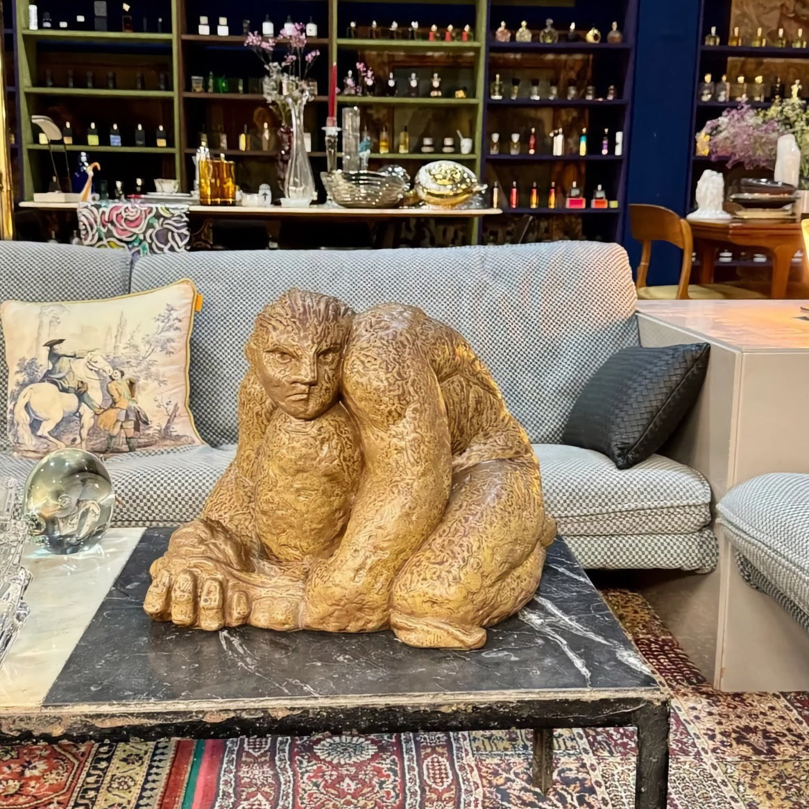 José Puche 'The Thinker' Lladró Sculpture, Limited Edition, 1980s