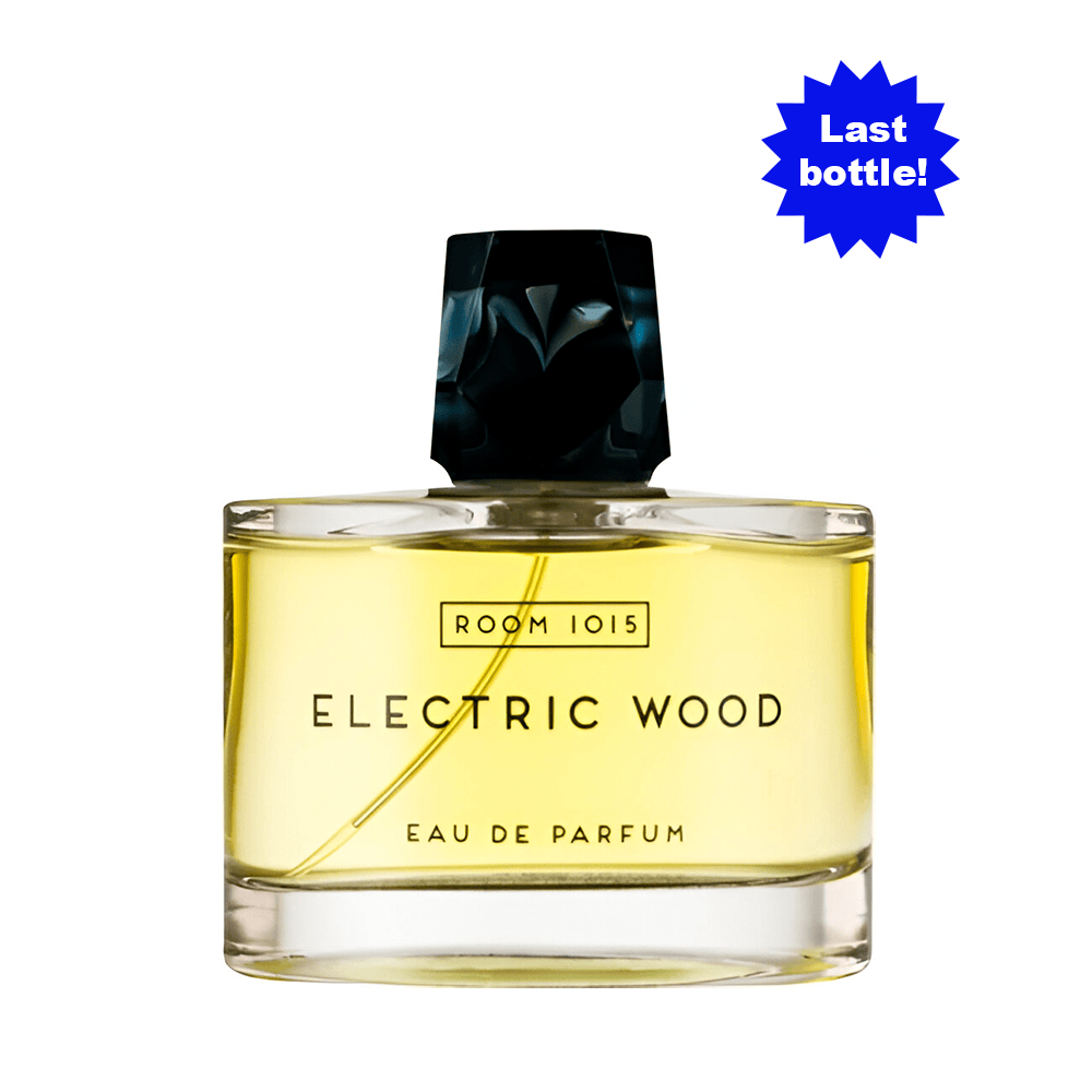 Electric Wood 100ml / Room 1015 / Batch EW14035 / circa 2015