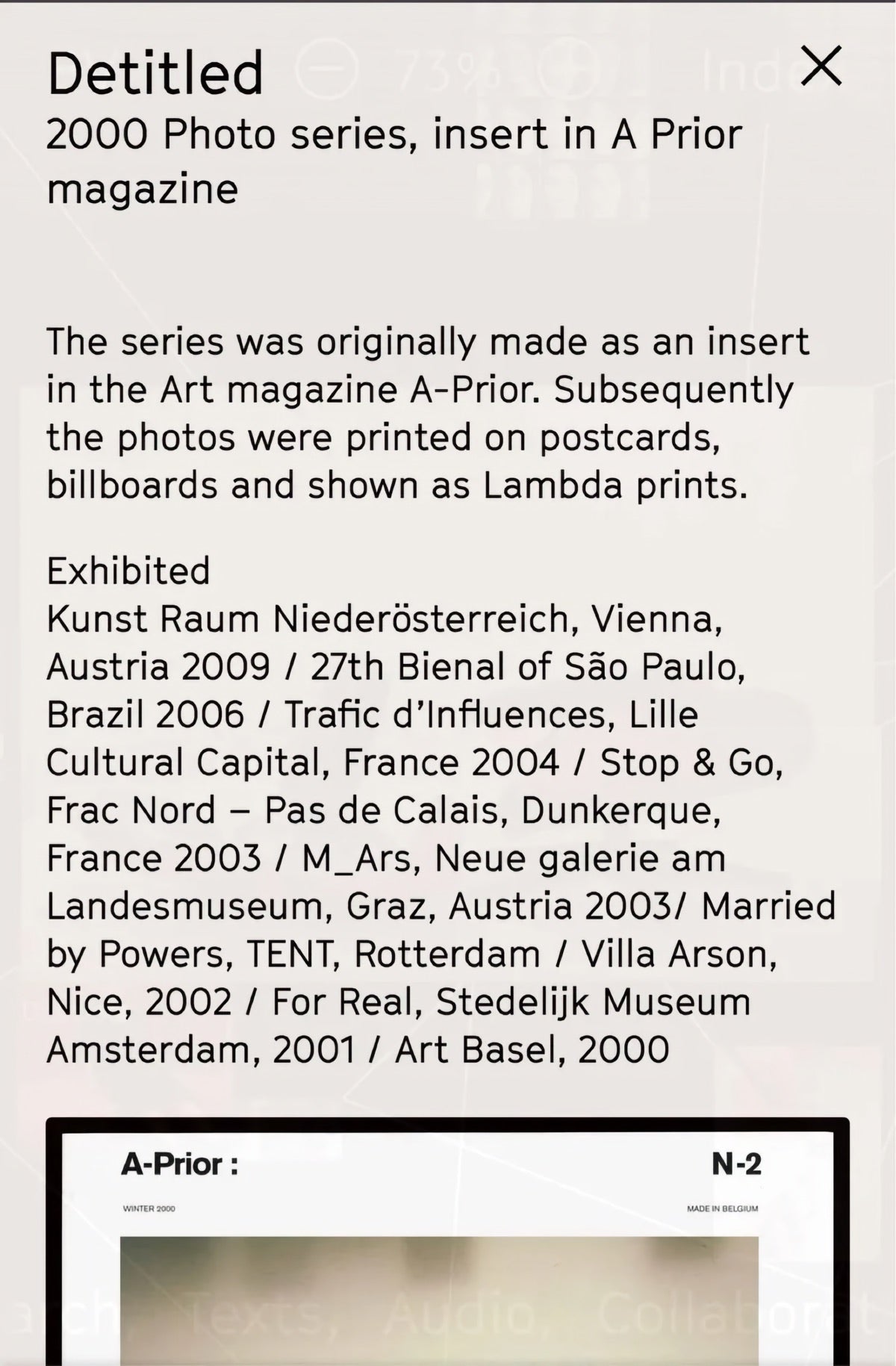 Barbara Visser: Eames Lounge Chair & Ottoman Photograph (2000)