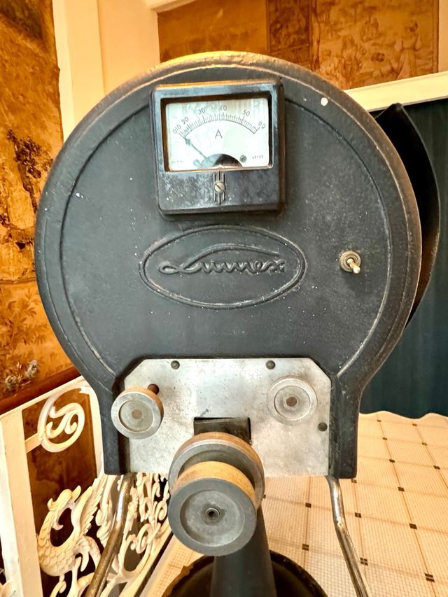 Vintage Lumex Projector Light Cannon Cinema Theater from Barcelona's Liceu Opera House