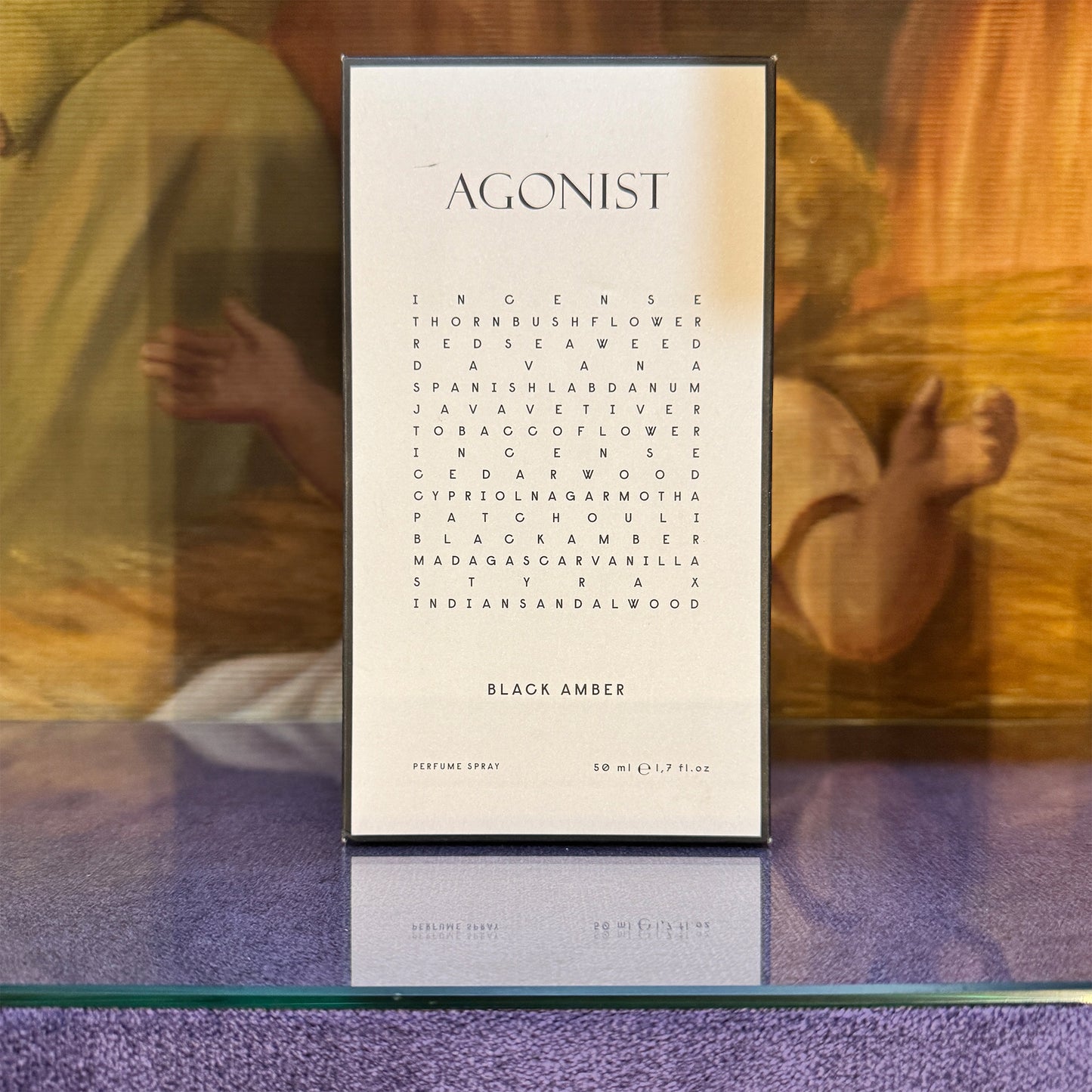 Archive Perfume / Black Amber from Agonist / 80% full approx / With box / Circa 2016