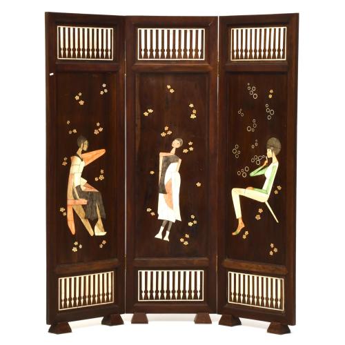French folding screen '70