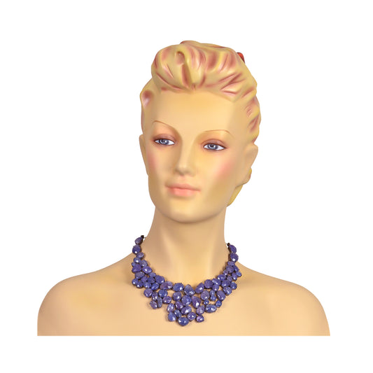 Tanzanites necklace