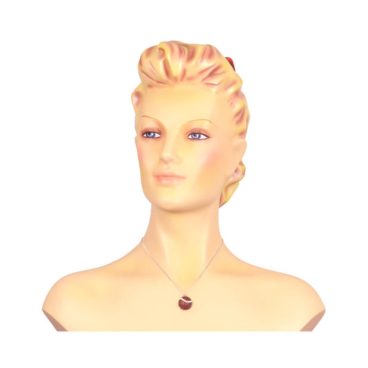 Amber and pearls pendant