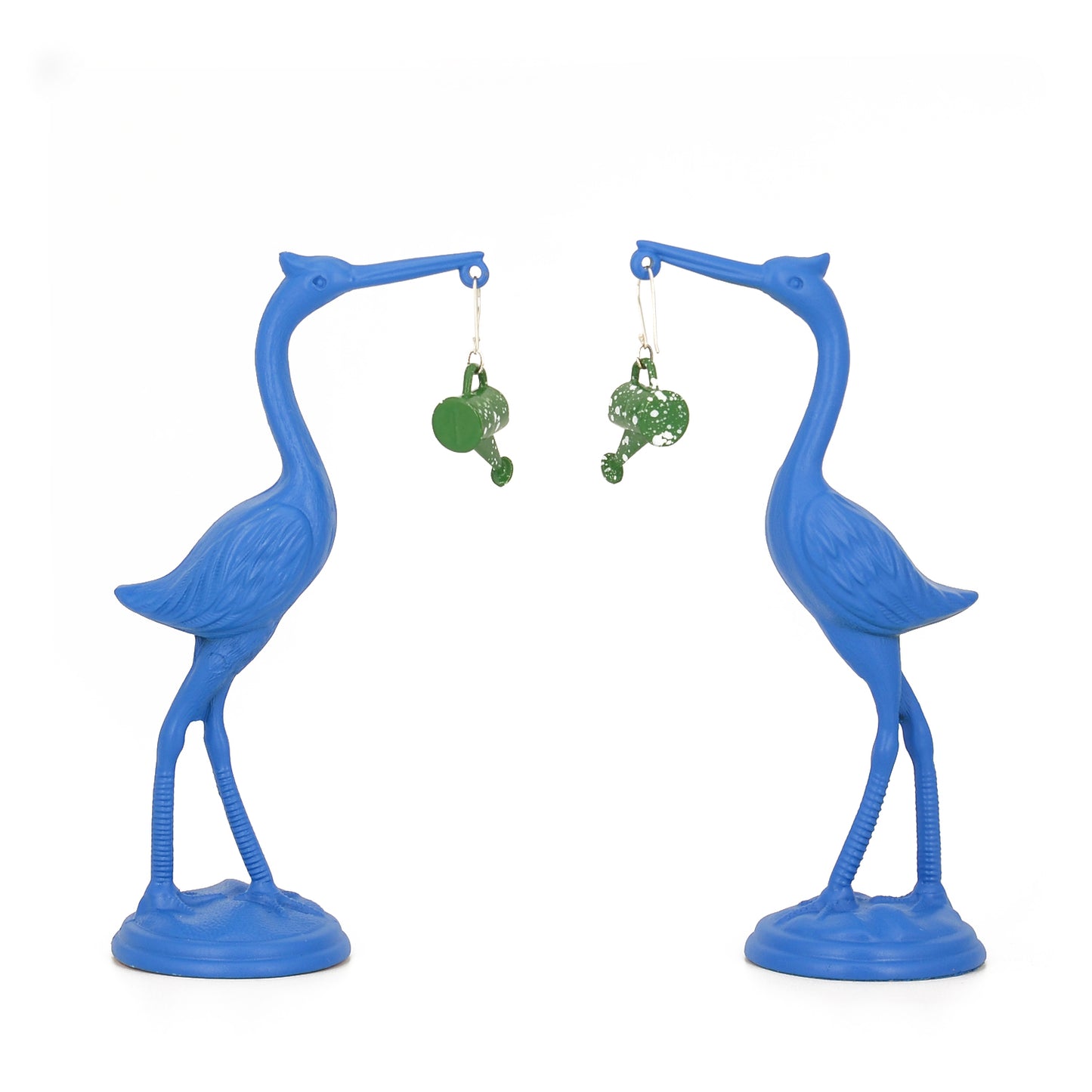 Watering can earrings