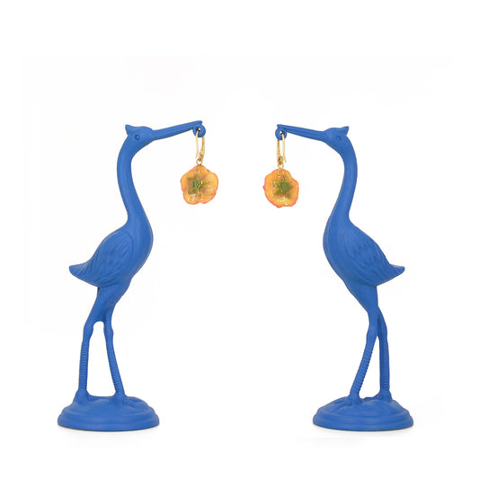 Little rose earrings