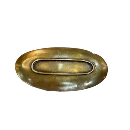Parte posterior de bandeja vide-poche Léon Le Royer en bronce dorado