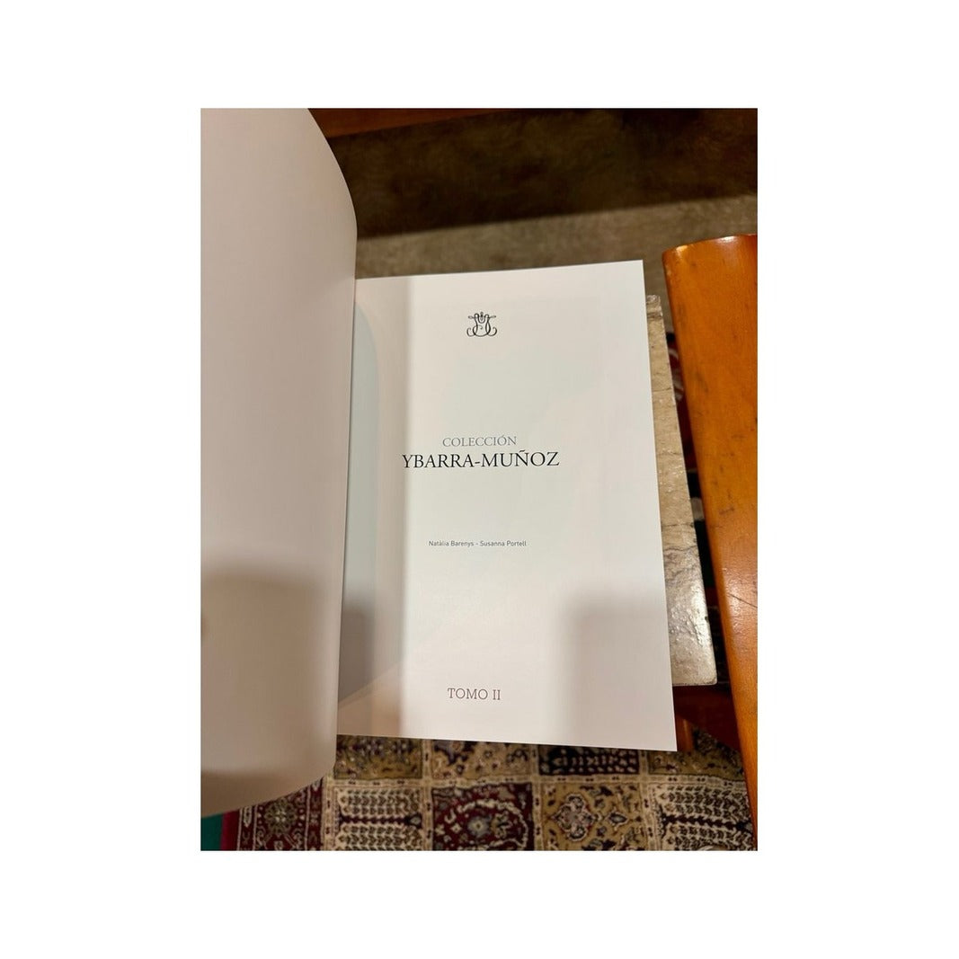 Página de título del tomo II del catálogo Colección Ybarra-Muñoz, edición ilustrada de 2010