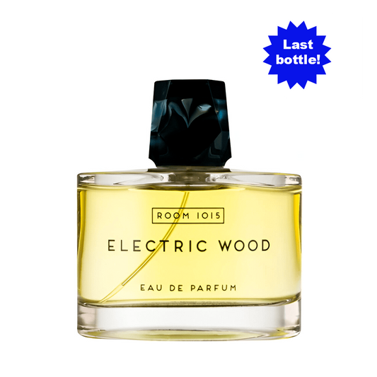 Electric Wood 100ml / Room 1015 / Batch EW14035 / circa 2015