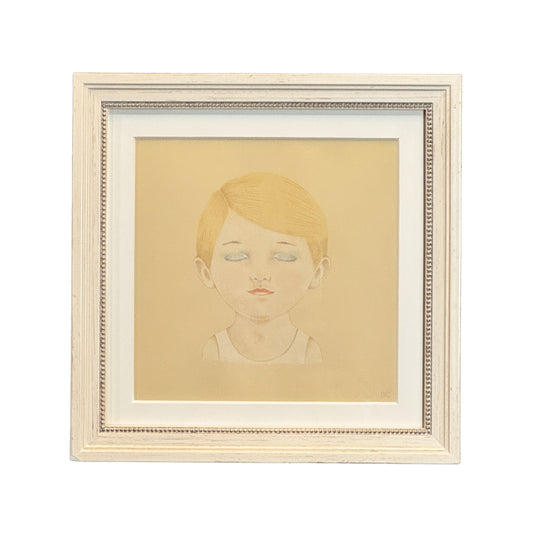 "El niño perfecto"#2 de Bernat Cormand, dibujo a lápiz. Venta benéfica.