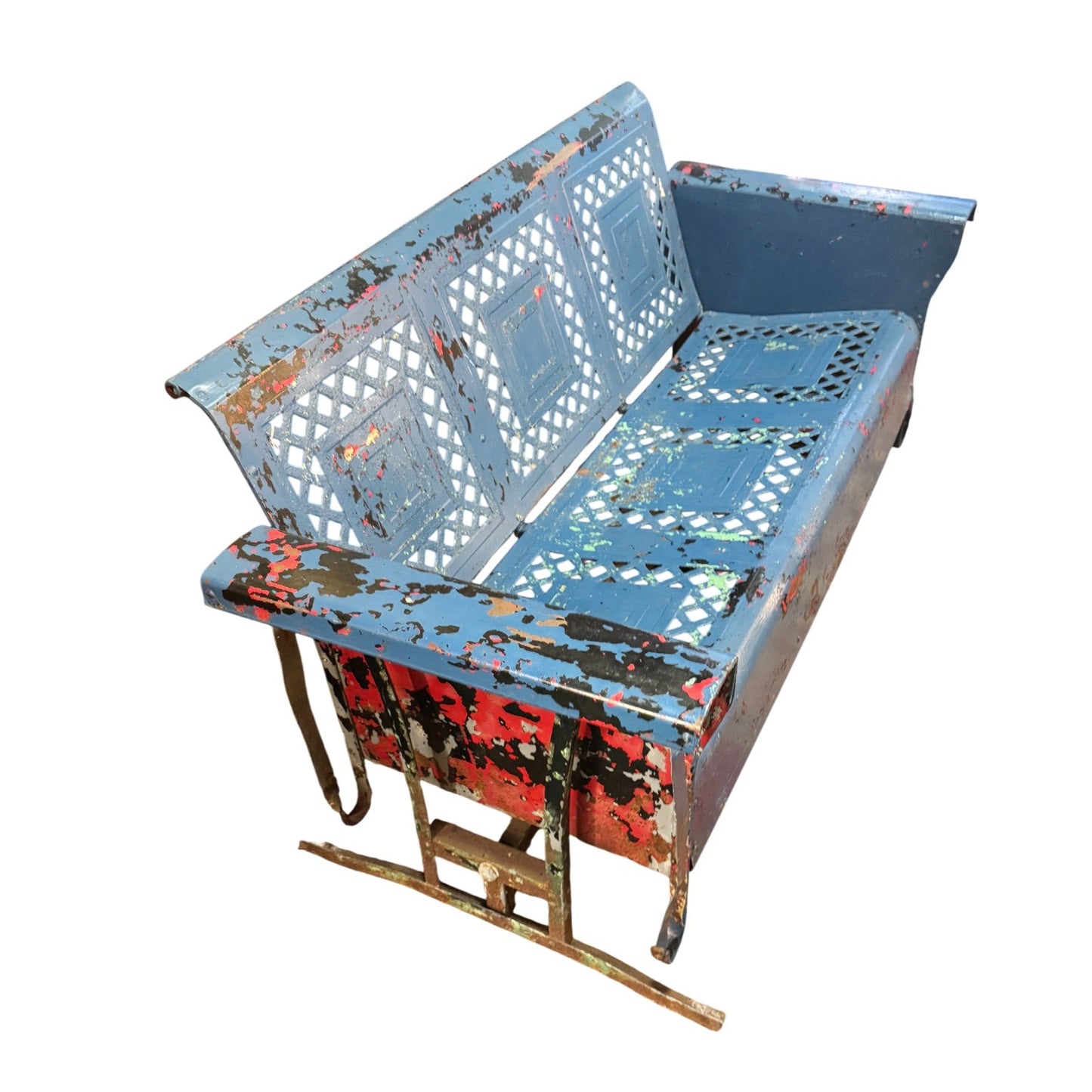 Vintage American Swing Bench, 1940s