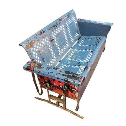 Vintage American Swing Bench, 1940s