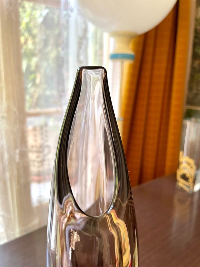 Vintage Czech Glass Vase Klinger & Cvrcek from the 60s