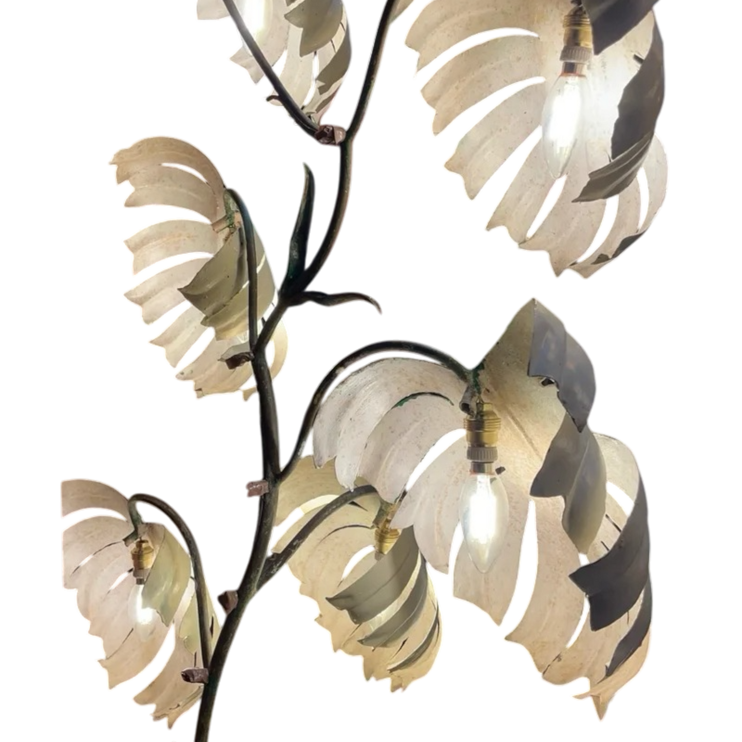 lampara-pie-monstera-italia-anos-50-mid-century-gigante