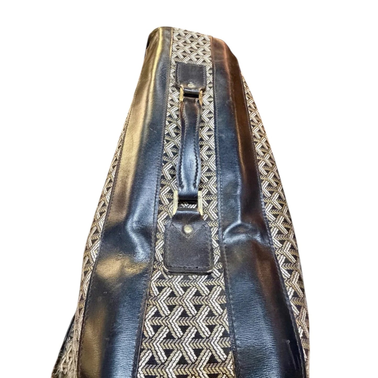 Classic Travel Luggage in Cotton and Linen Canvas by Goyard, 1970s Decade