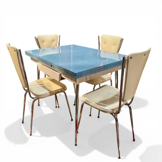 Cuisine Weiler French Vintage Extendable Kitchen/Dining Table