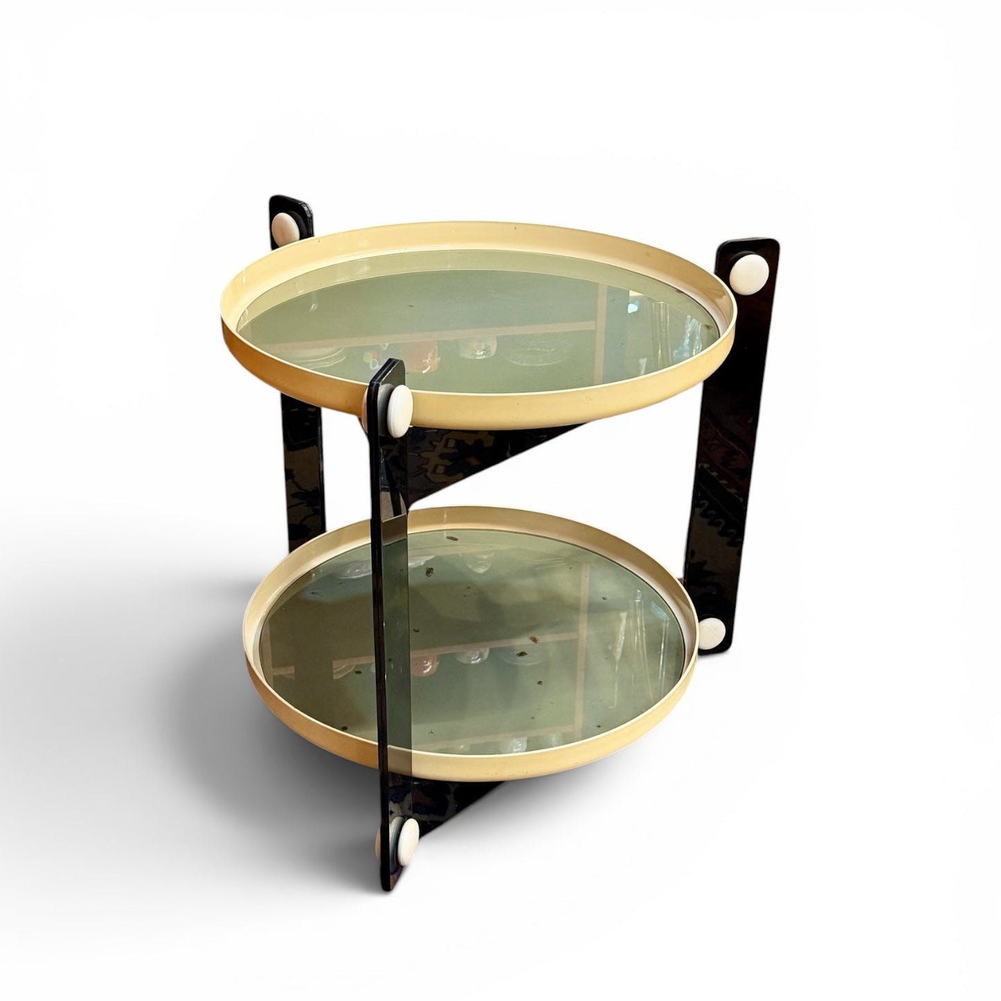 Vintage 1970s Side Table by Luigi Massonni for Guzzini - Italian Design Classic