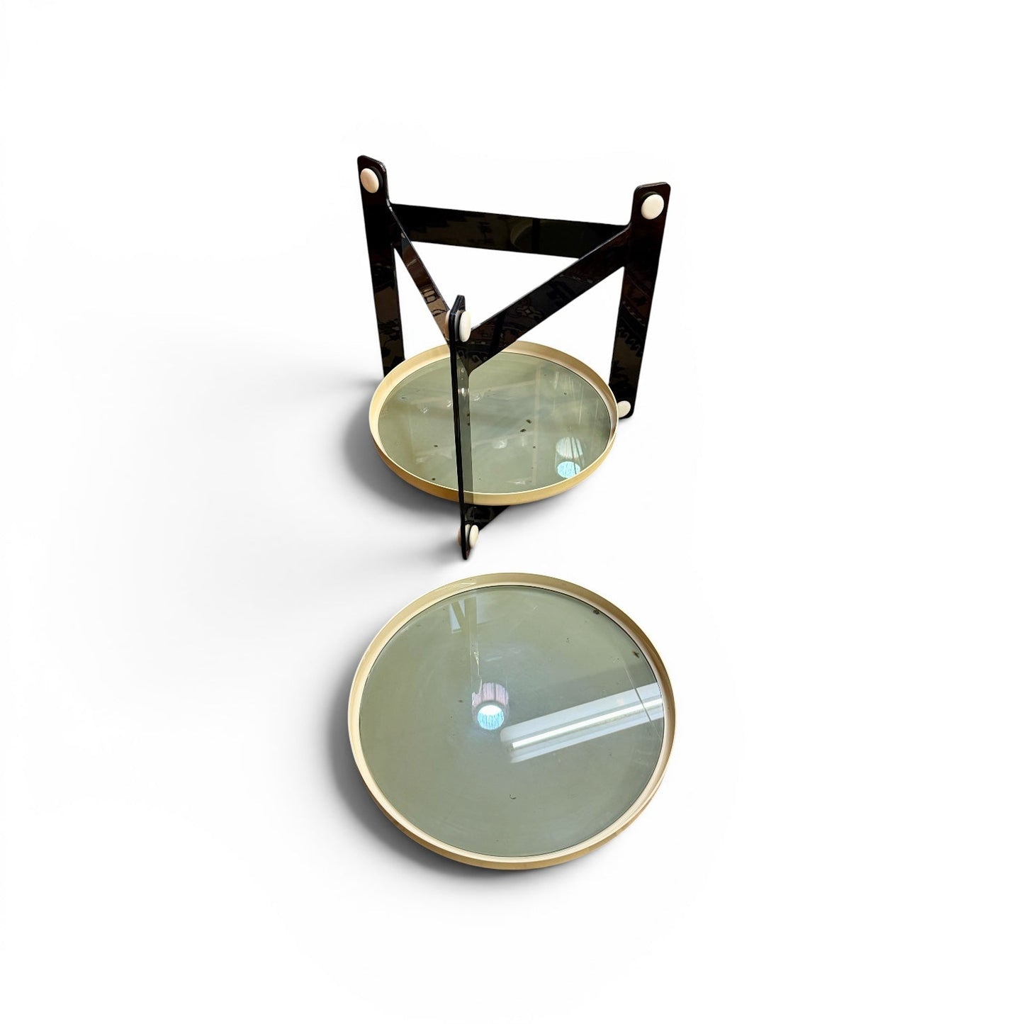 Vintage 1970s Side Table by Luigi Massonni for Guzzini - Italian Design Classic