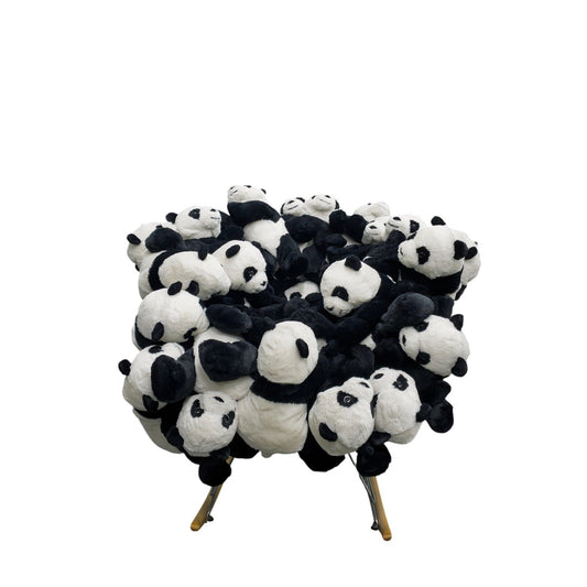 Pandas Rocking Chair by La Basílica Galería, 2019