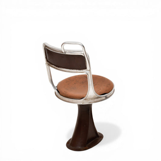 Italian Rationalist Tramway Chair from Turin, c. 1930