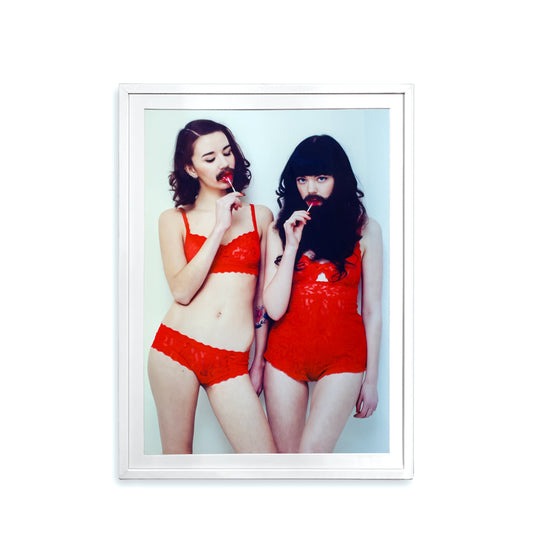Arvida Byström, Bearded Ladies series, 2012. Photograph,  Edition 1/1