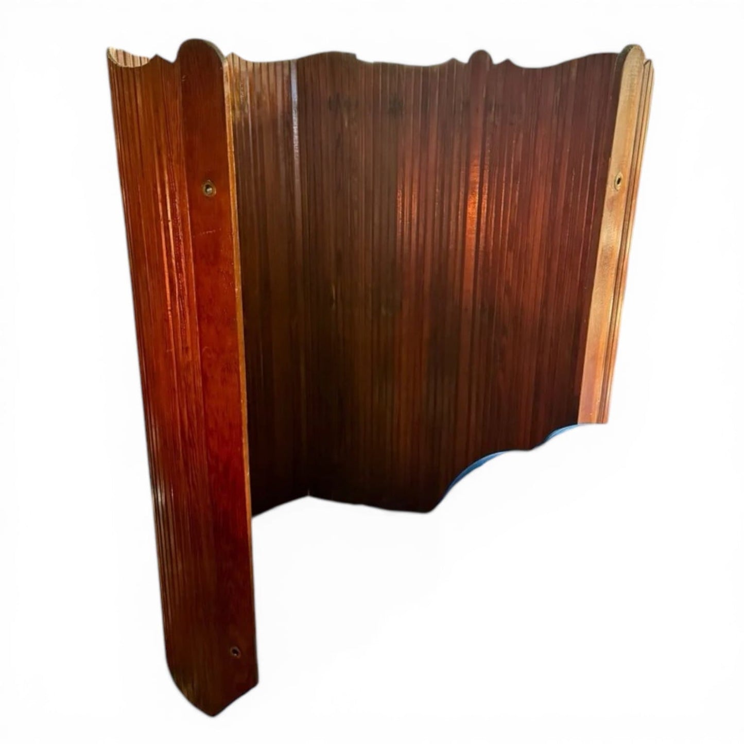 Articulated Tambour Screen Attributed to Manufrance, Mid-20th Century