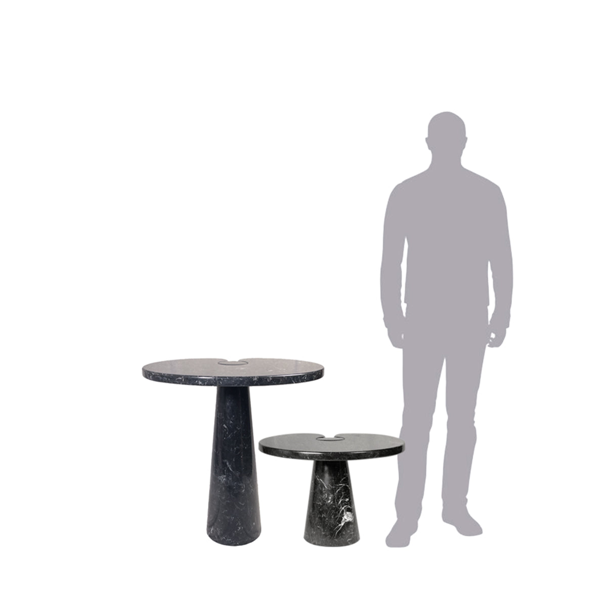 Angelo Mangiarotti Eros Marble Small Side Table for Skipper from the 70's