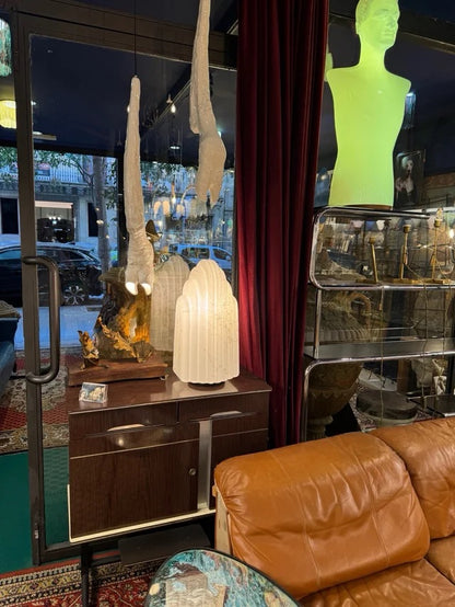 Vintage Murano Table Lamp from Leucos, 1970s