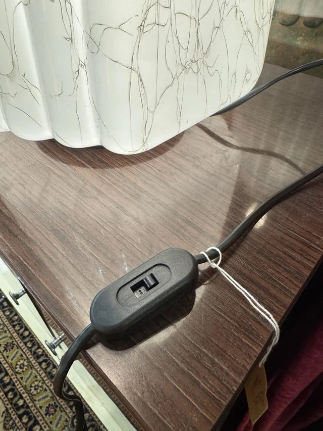 Vintage Murano Table Lamp from Leucos, 1970s