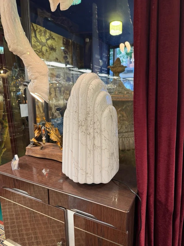 Vintage Murano Table Lamp from Leucos, 1970s