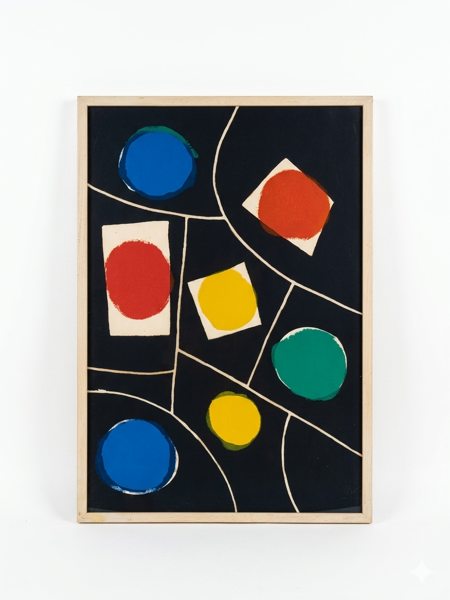 Framed original serigraph on Guarro paper signed and numbered by the Spanish master José Luis Galicia
