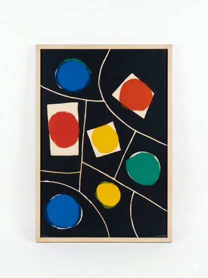 Framed original serigraph on Guarro paper signed and numbered by the Spanish master José Luis Galicia