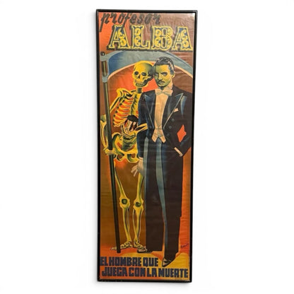 Original Professor Alba Lithograph 1959 | Spanish Magic Poster