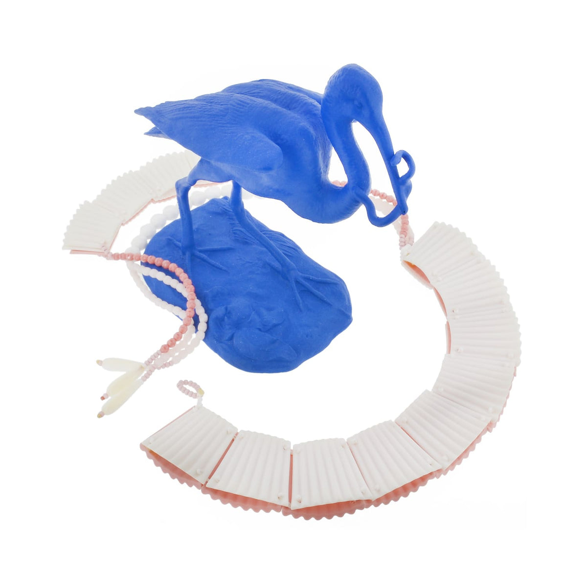 Porcelain necklace by Mia Kwon