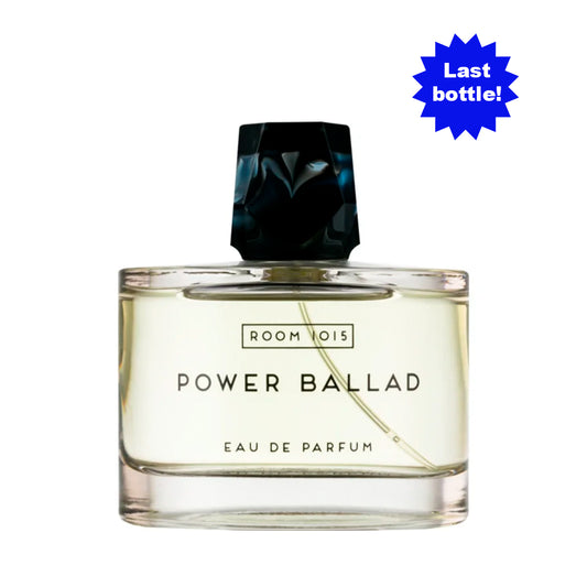 Power Ballad 100ml / Room 1015 / Batch PB15016 / circa 2016