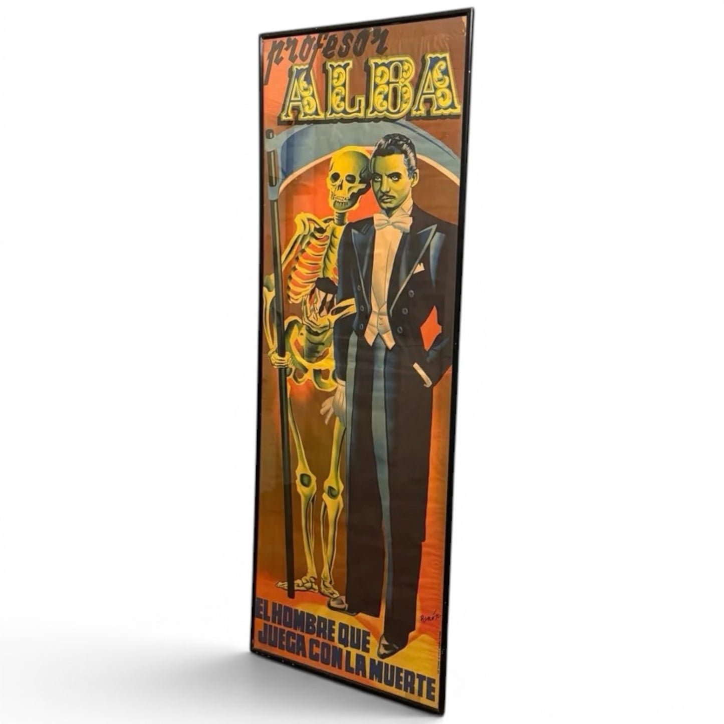 Original Professor Alba Lithograph 1959 | Spanish Magic Poster