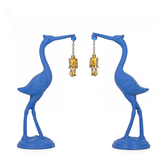 Tin Man earrings