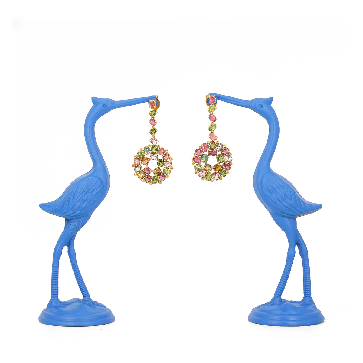 Tourmalines earrings