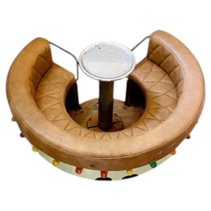 Vintage 1960s English Fairground Ride Pot with Lights